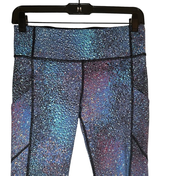 Lululemon Speed Up V Tight RARE MERMAID GALAXY *Luxtreme 28” // Size 6 - Picture 4 of 8